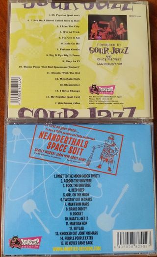 2 CDs Punk Rock: Sour Jazz & Neanderthals