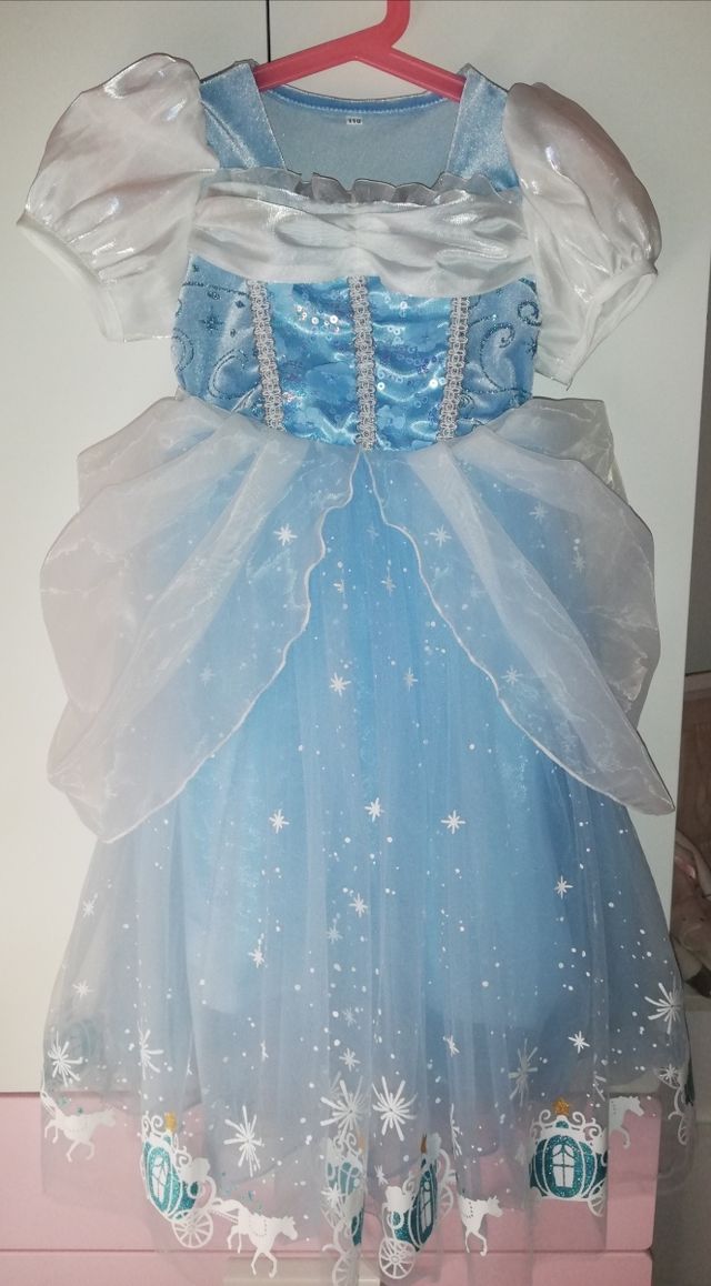 Vestido Cenicienta niña 3 años