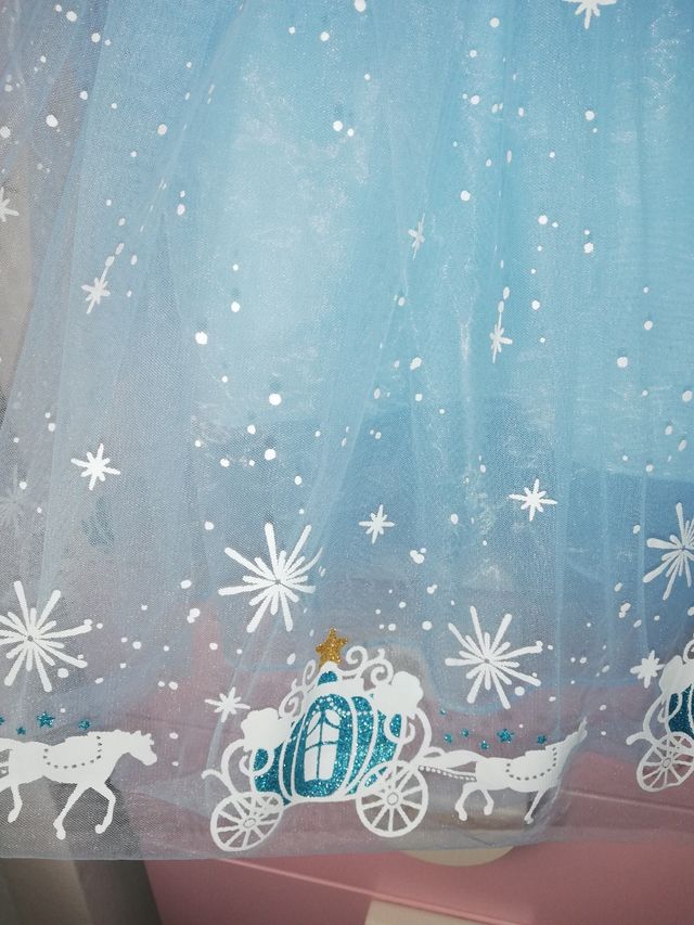 Vestido Cenicienta niña 3 años