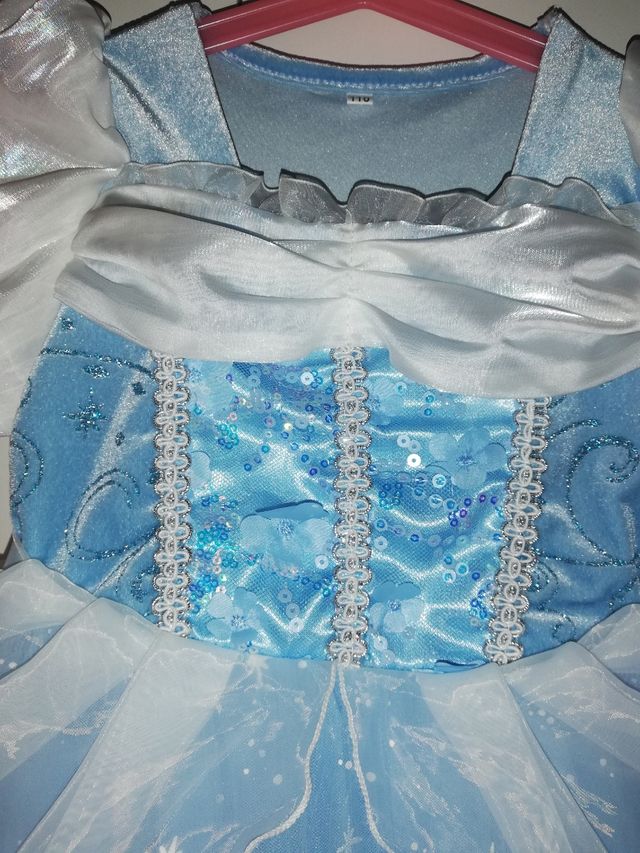 Vestido Cenicienta niña 3 años