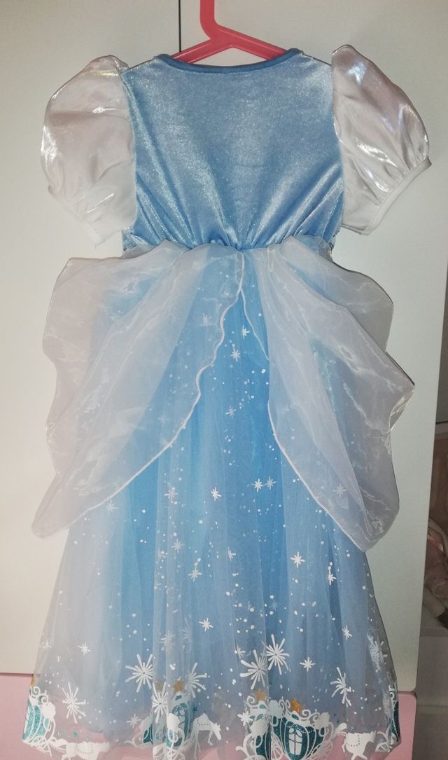 Vestido Cenicienta niña 3 años