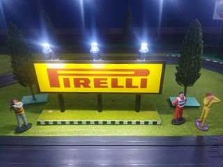Diorama Scalextric Shell Helix