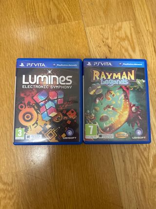 PSVita: Lumines & Rayman Legends