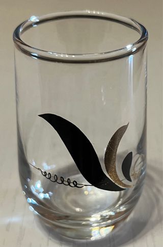 Set bicchieri liquore vintage