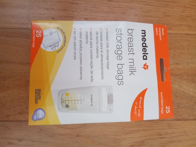 23 Bolsas Medela Leche Materna 6oz