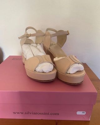 Sandali Silvia Rossini beige 35