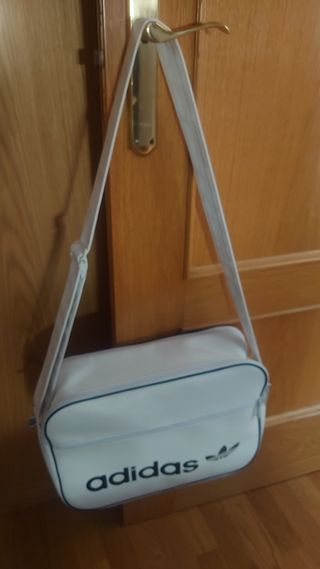 Bolso bandolera Adidas blanco