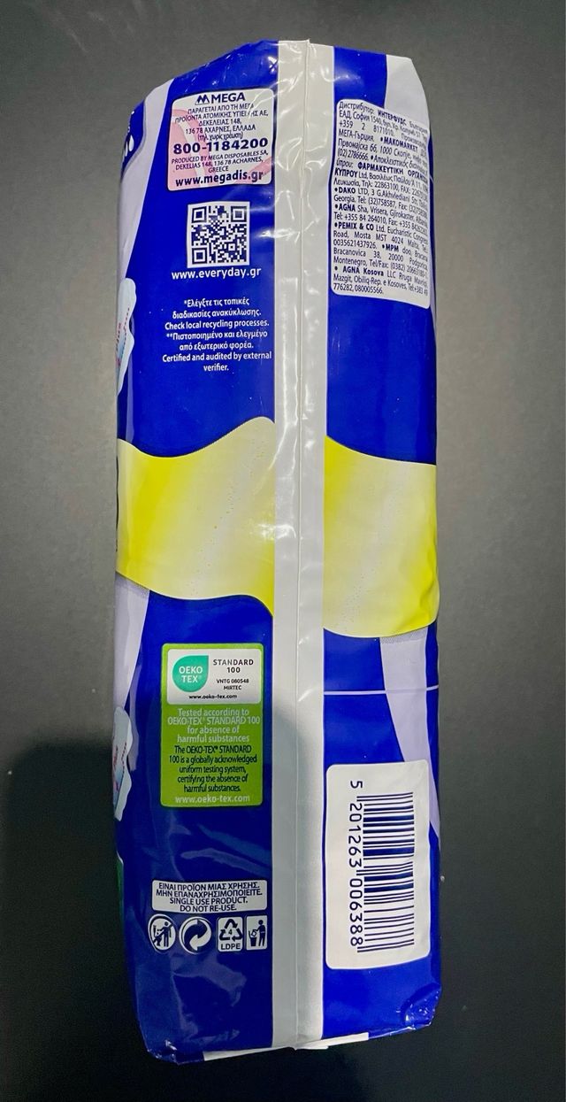 Assorbenti Everyday Sensitive 18pz