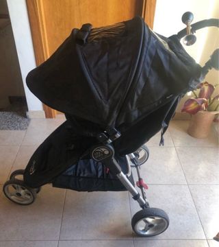 Cochecito City Mini Baby Jogger+Capazo color gris