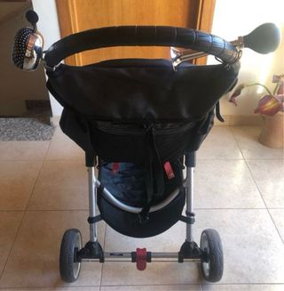 Cochecito City Mini Baby Jogger+Capazo color gris