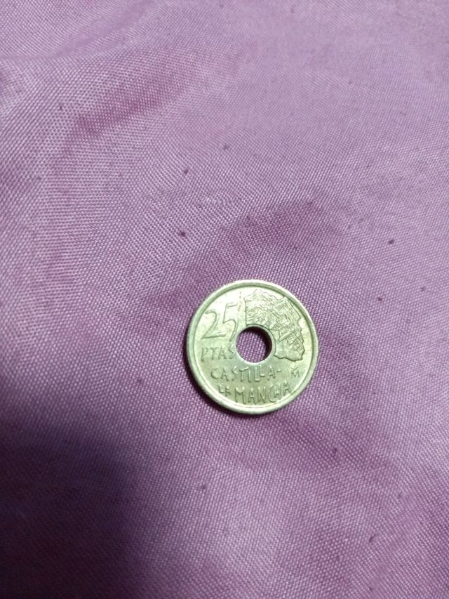 Moneda 25 Ptas Castilla-La Mancha
