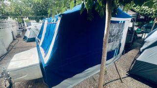 Carro tienda camping 