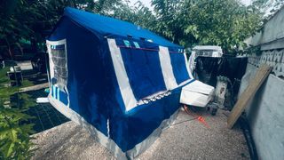 Carro tienda camping 