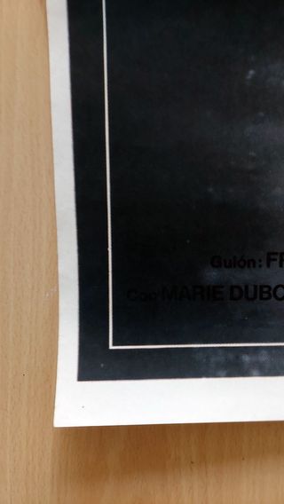 Cartel original Jules y Jim (François Truffau 1962