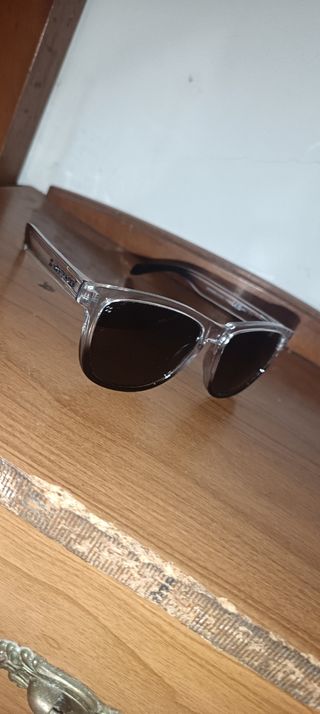 Gafas sol transparentes