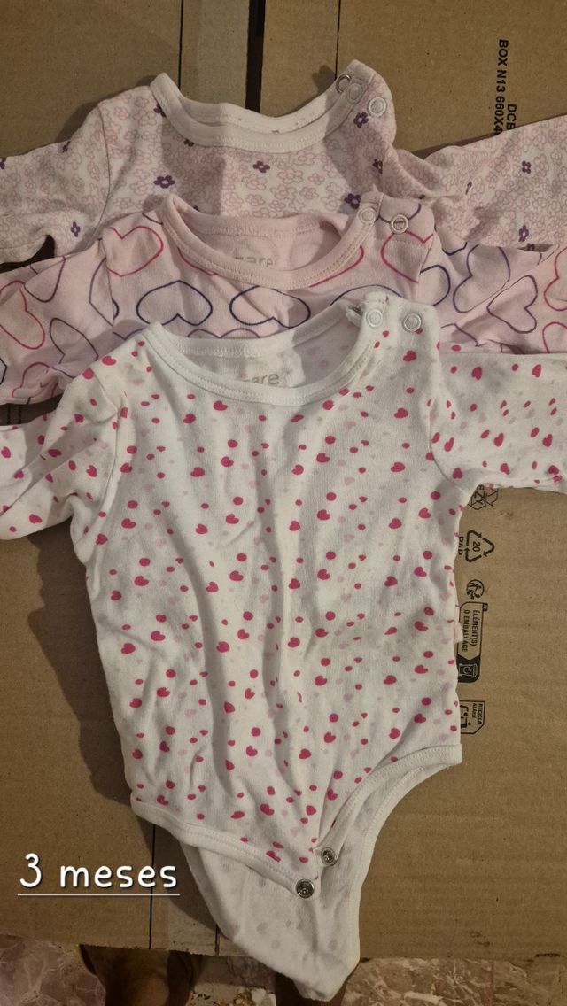 Ropa bebé niña 3-6 meses