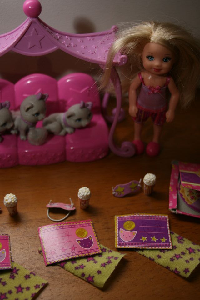 Barbie Luv Me 3 Kelly - Casa e Acessórios