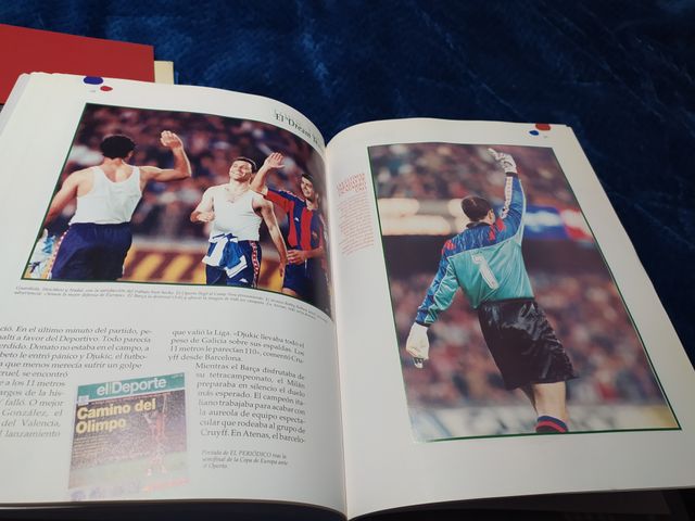 lote de libros del FC Barcelona