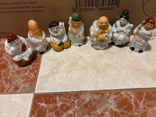 8 Figuras porcelana China