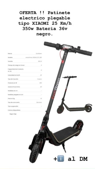 Patinete Eléctrico Ecoxtrem