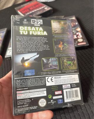Hulk Marvel GameCube PAL - precintado