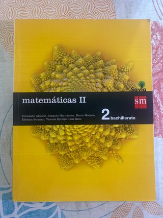 Matemáticas II. 2 Bachillerato. Savia