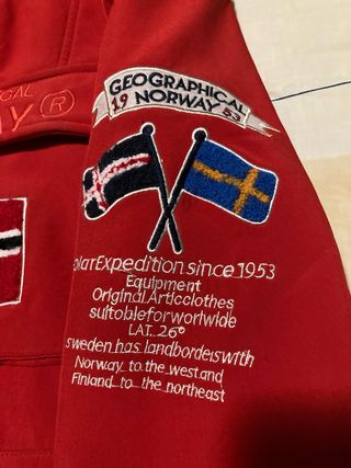 Geographical Norway - Chaqueta roja