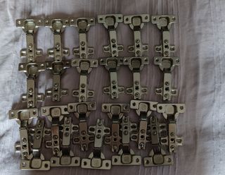 Bisagras rectas para muebles - 23uds