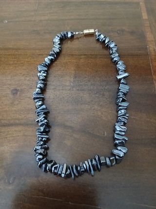 Collana ematite naturale