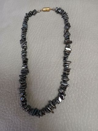 Collana ematite naturale