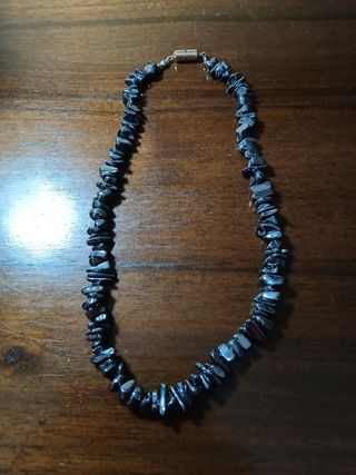 Collana ematite naturale