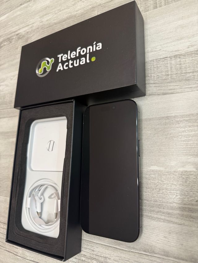 iPhone 16 pro 256gb 15/1/2025  8 ciclo factura 