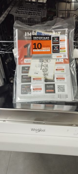 Lavavajillas nuevo sin usar