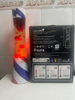Lava Lamp Fisura multicolor