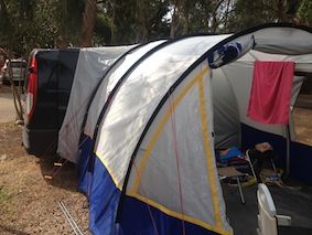 Avance REIMO Tour Action 4 - Tienda Camping