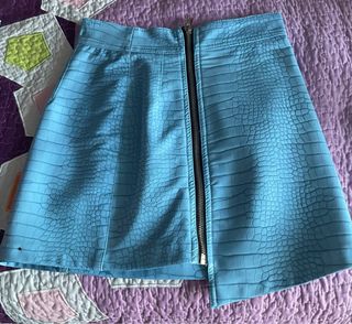 Mini Falda Azul | Talla xs