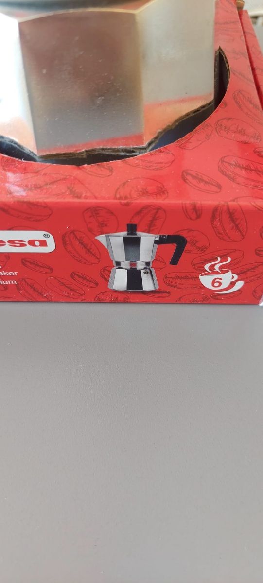 Cafetera magefesa italiana 6 tazas