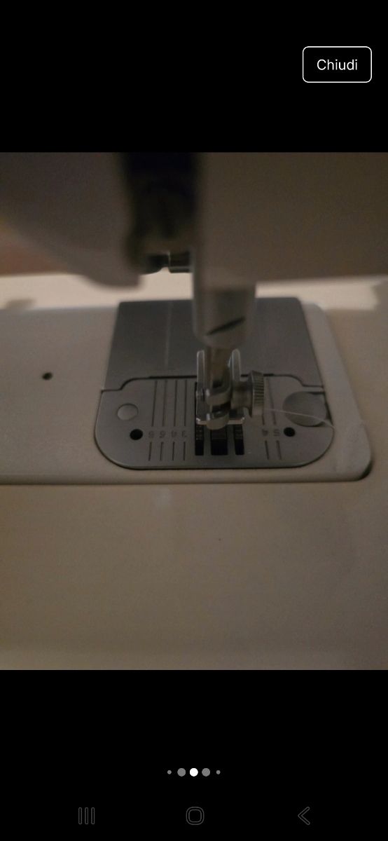 Macchina da cucire elettrica vintage