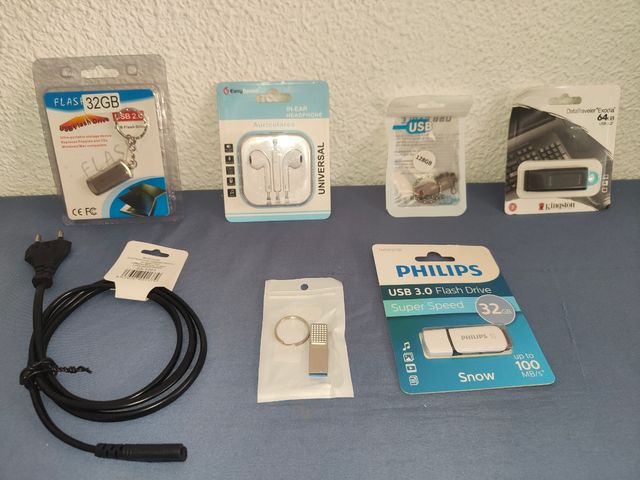 Vendo audífonos, pendrives , y mucho más!