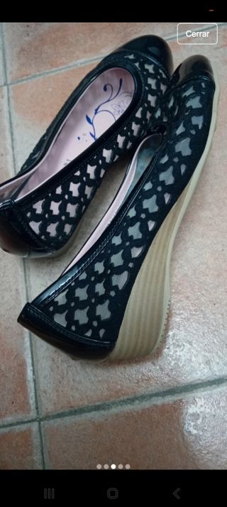 Zapatillas Hurlun negras nº 37