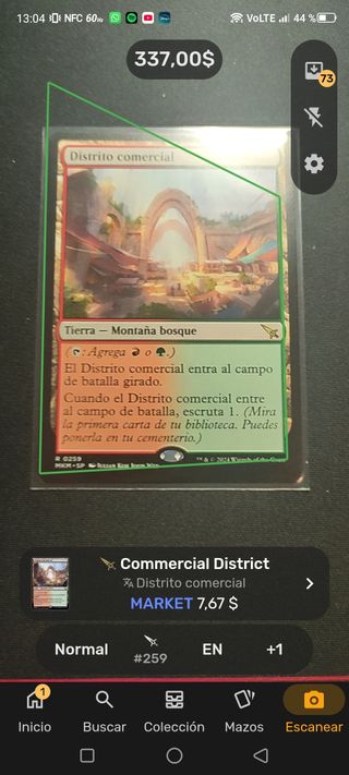 Carta Magic Distrito Comercial