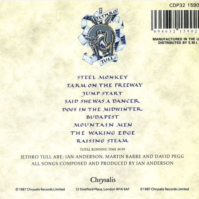 Disco Jethro Tull - Crest of a Knave