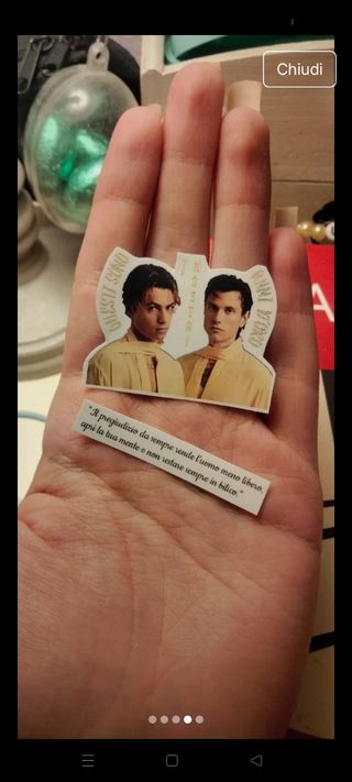 10 Stickers Benji e Fede (3-4cm)