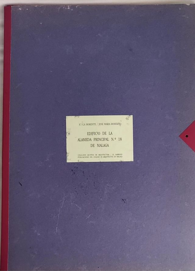 láminas y estudio del Edif. 18 Alameda Málaga