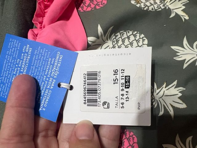 Bañador niña piña - Trikini infantil