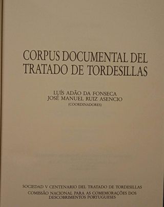 Corpus Documental del Tratado de Tordesillas