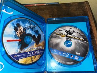 Pack 4 Peliculas Chronicle+Jumper+4 fantasticos