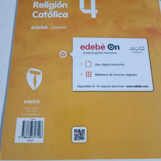 libro religión católica edebe 4 de primaria.