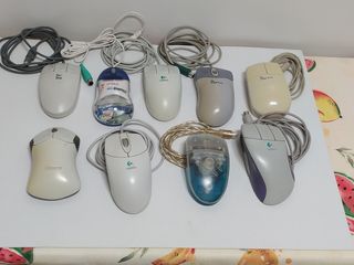 Mi Colección de Ratones Ordenador antiguos 