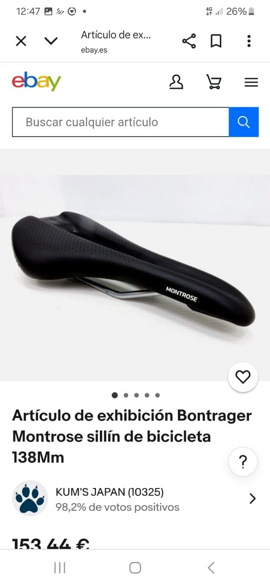 Sillín Bontrager Montrose